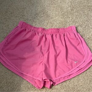 Nike Women's Vibrant Pink Athletic Shorts